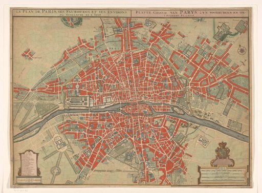 Map of Paris