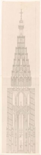 View of the Tower of Strasbourg Cathedral
