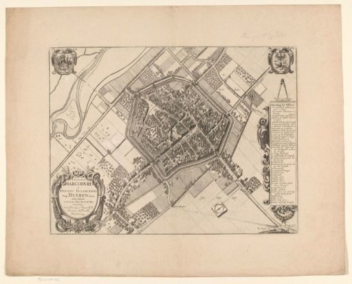 Map of Düren