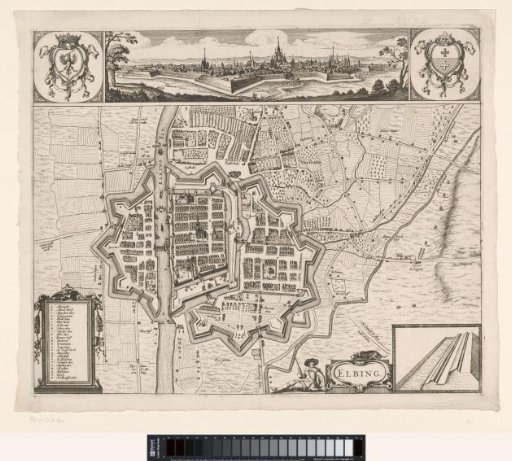 Map and View of Elblag