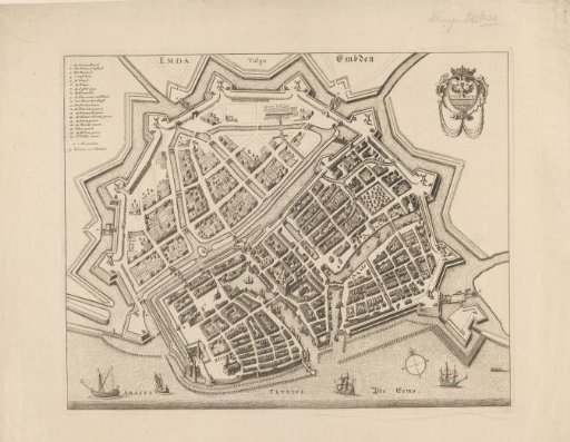 Map of Emden
