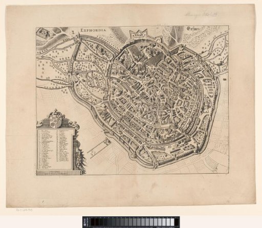 Map of Erfurt