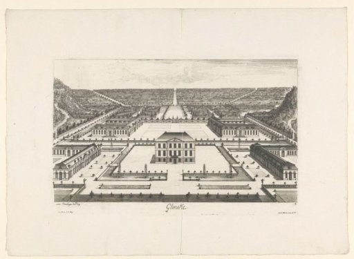 View of a country house