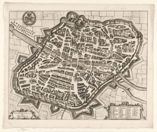 Map of Nuremberg