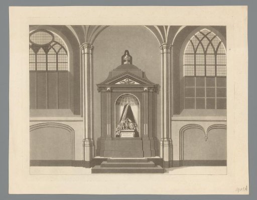 Tomb of Hugo Grotius in the New Church in Delft