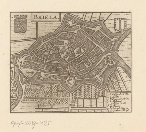 Map of Brielle