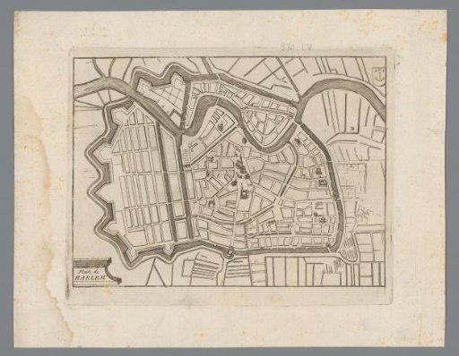 Map of Haarlem