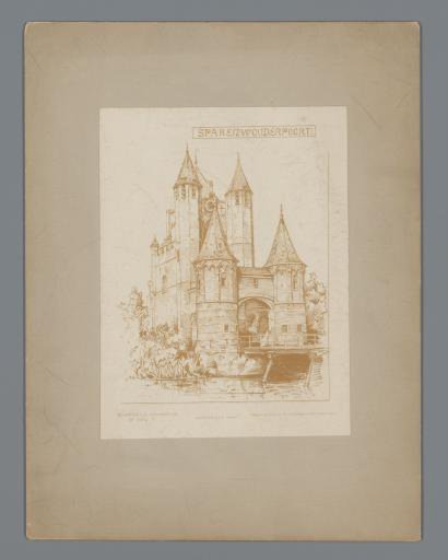 View of the Amsterdam Gate in Haarlem