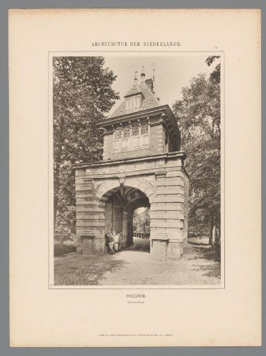 View of the Oosterpoort in Hoorn