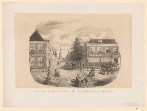 View of the Keizerstraat in Scheveningen