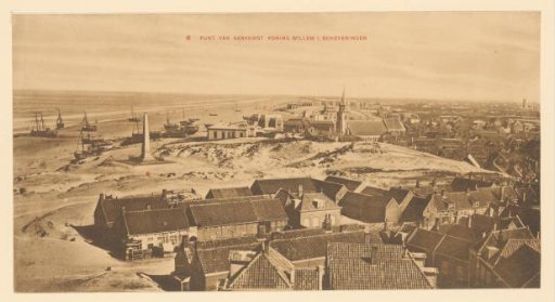 View of the Monument in Scheveningen