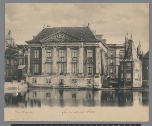 View of the rear of the Mauritshuis
