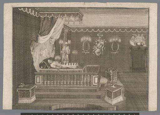 State Bed of Prince William IV, 1751 (Upper Sheet)