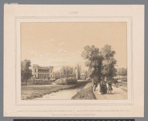 View of the Palace of Prince Alexander