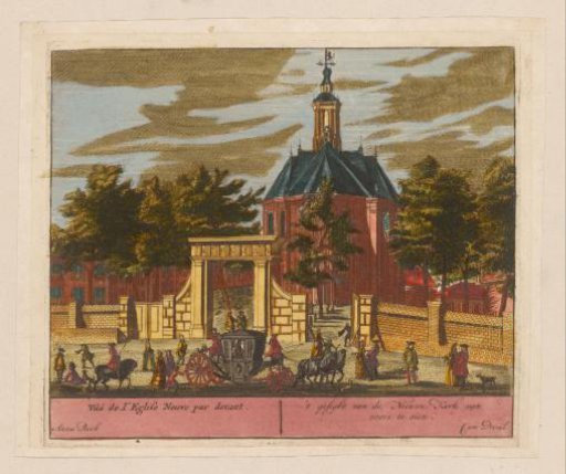 View of the Nieuwe Kerk in The Hague