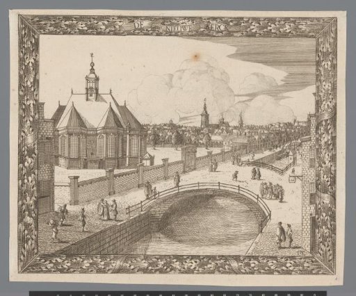 View of the Nieuwe Kerk in The Hague