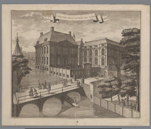 View of the Mauritshuis in The Hague