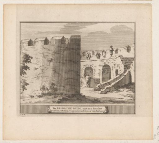Interior View of the Castle of Leiden
