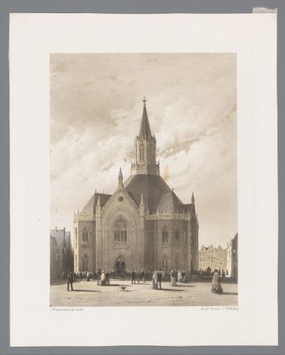 View of the Zuiderkerk in Rotterdam