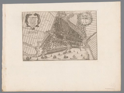 Map of Rotterdam