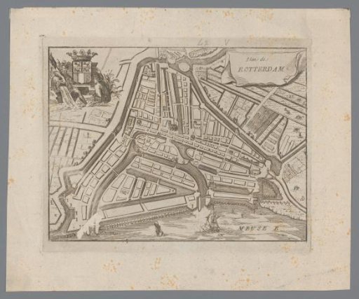 Map of Rotterdam