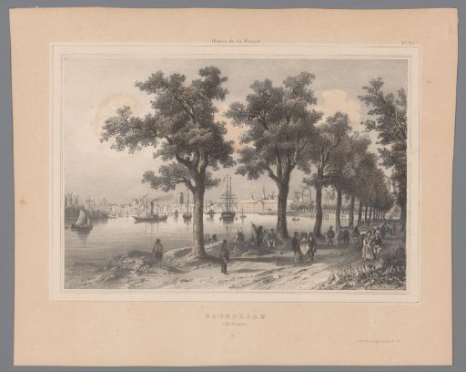 View of Rotterdam from the Maas