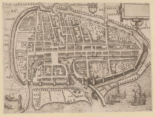 Map of Rotterdam