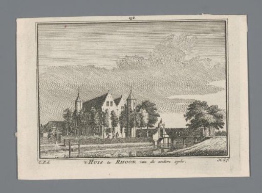 View of the Castle of Rhoon