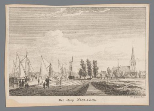 View of the village of Nijkerk