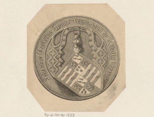 Ex Libris of Johannes Georgius Home Drummond