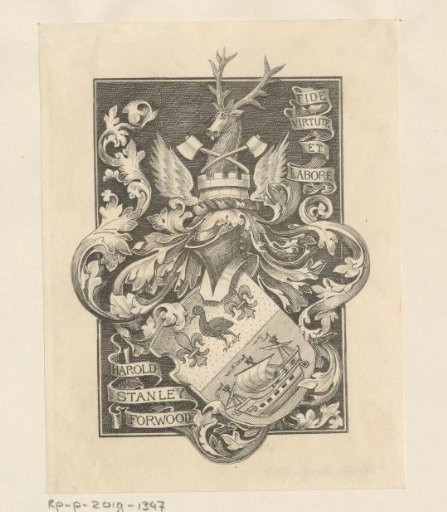 Ex libris of Harold Stanley Forwood
