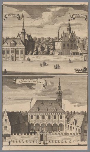Views of the militia buildings in Goes