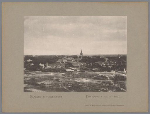 Domburg in Bird's-Eye View