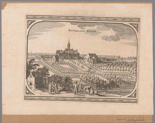 View of the house Waterslooswerve