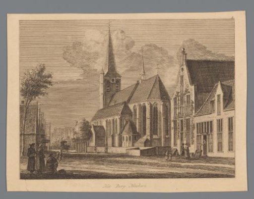 View of the center of Nijkerk