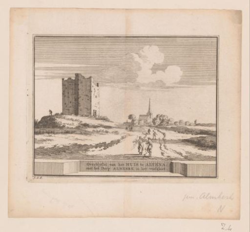 View of the Ruins of the House of Altena