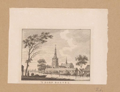 View of the village of Boxtel