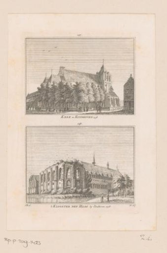 Views of the Church and Convent of Mariënhage in Eindhoven