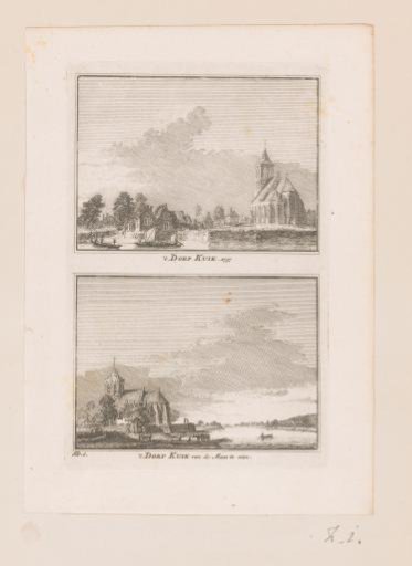 Views of the village of Cuijk