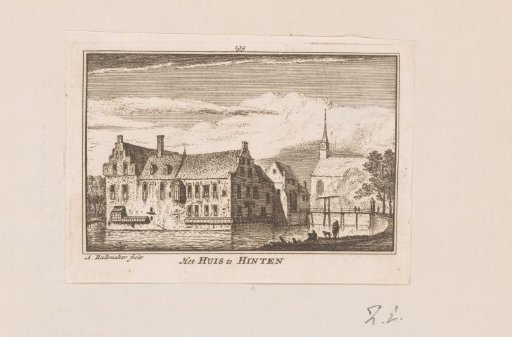 View of the castle of Hintham