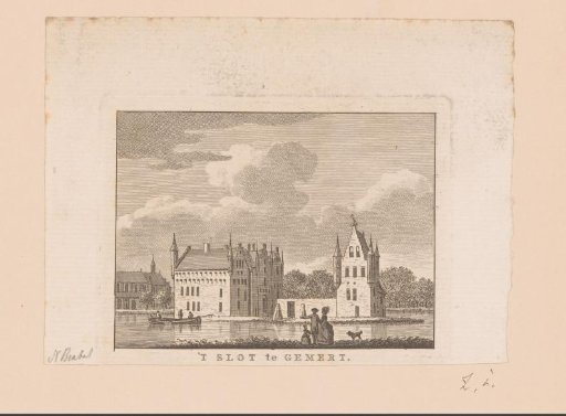 View of the Castle of Gemert
