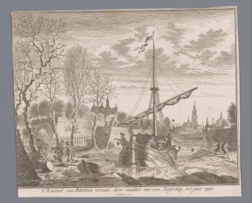 Coal barge of Breda, 1590