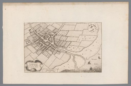 Map of Goedereede
