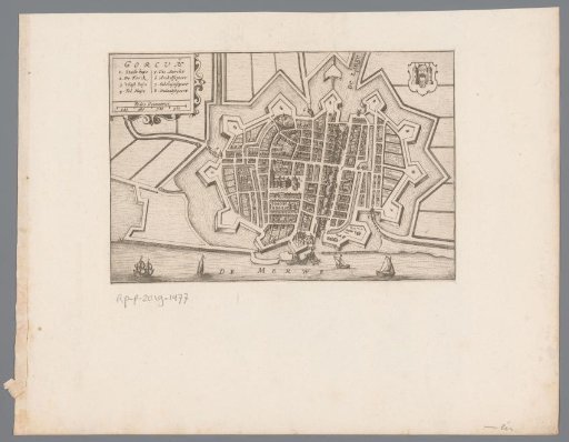 Map of Gorinchem
