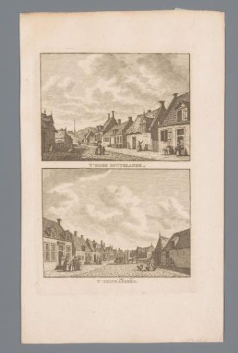 Two Village Views of Zoutelande in Zeeland