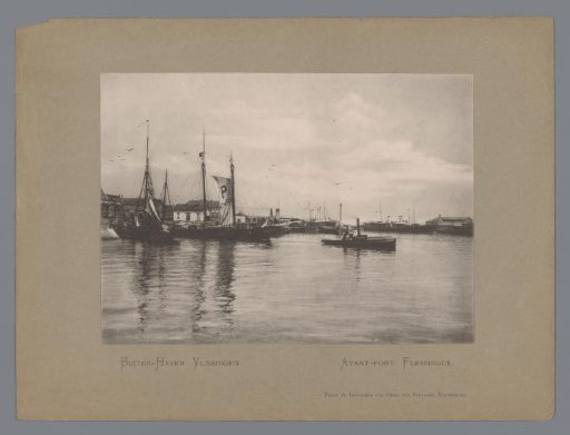 View of the Buitenhaven in Vlissingen