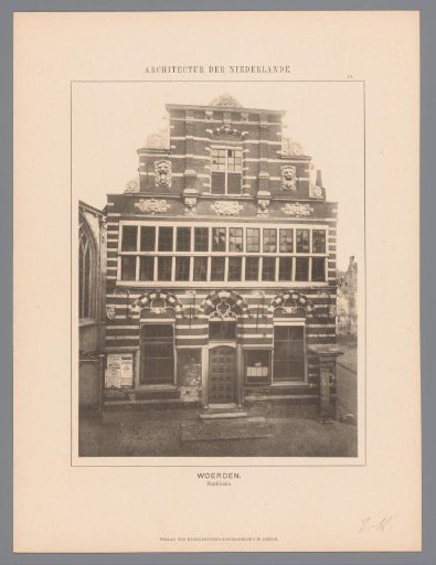 View of the Town Hall in Woerden