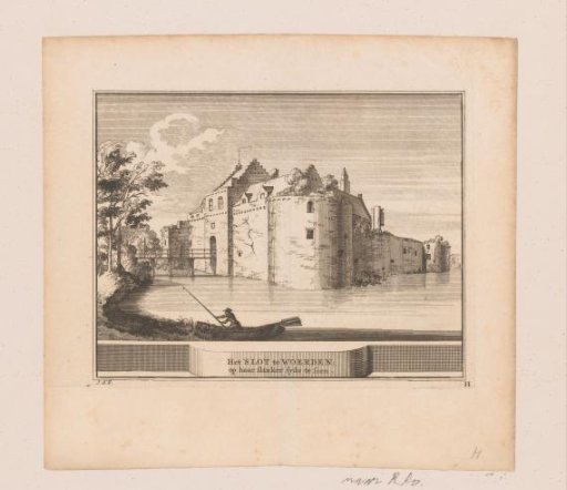 View of the Castle of Woerden