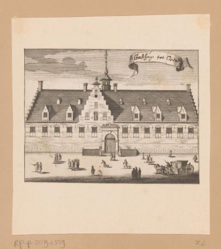 View of the hospital at Veere