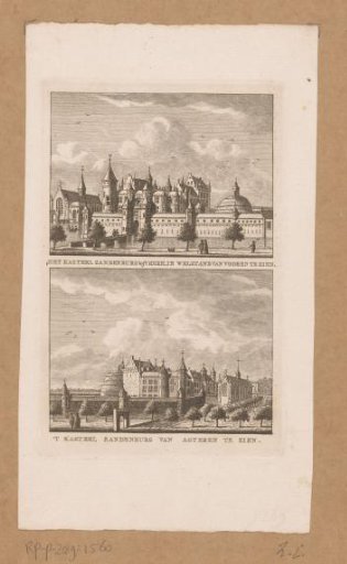 Two views of Slot Zandenburg